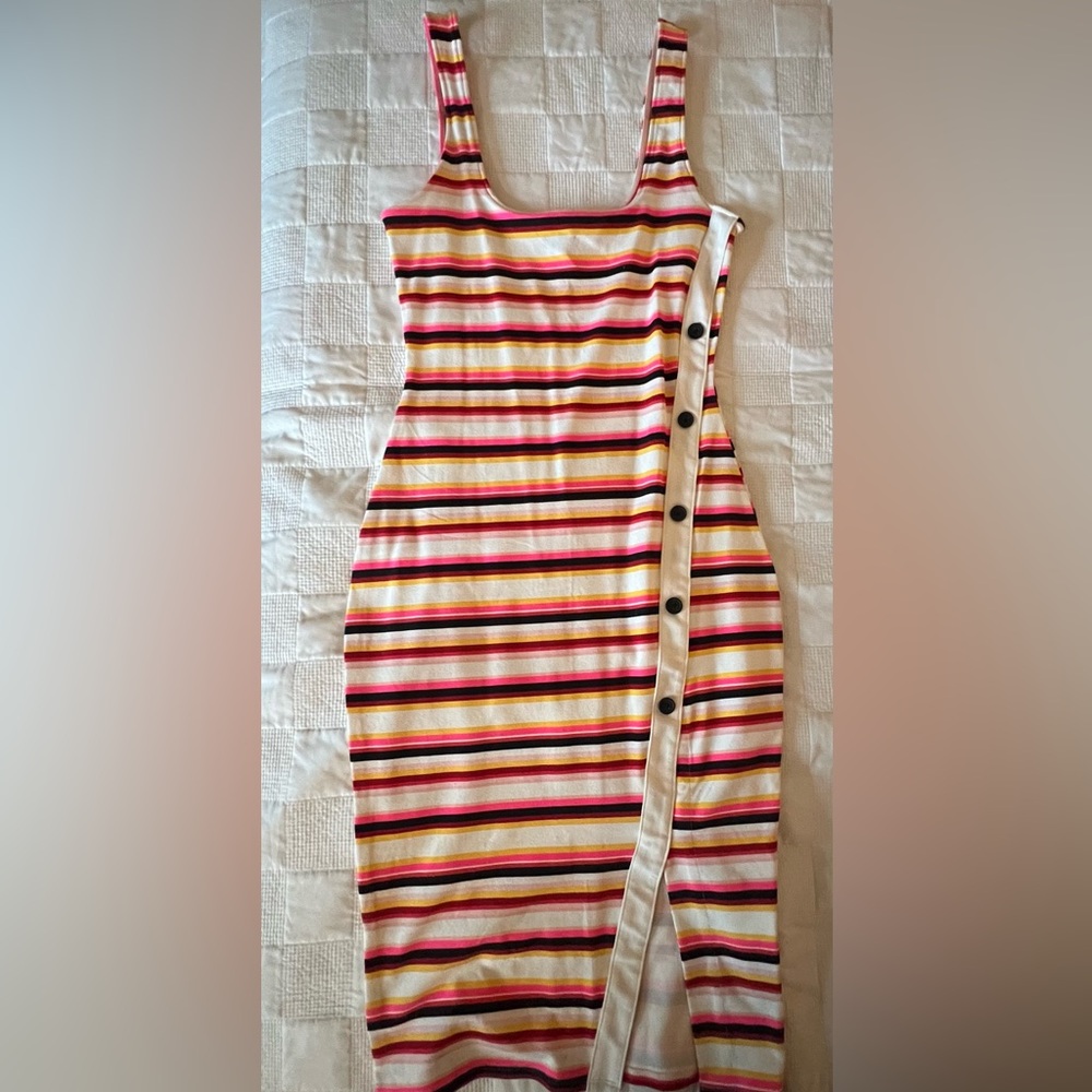 Express Multicolor Striped Dress